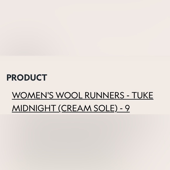 Allbirds wool runners, women’s size 9. - Picture 7 of 7